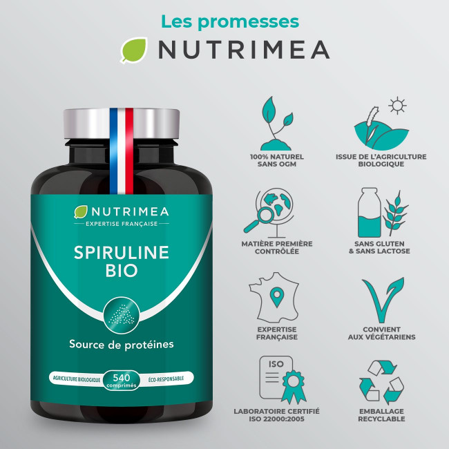 Spiruline 100 Bio Comprimés Prix Posologie France