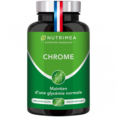 Packshot 1 du complément alimentaire Chrome de Nutrimea