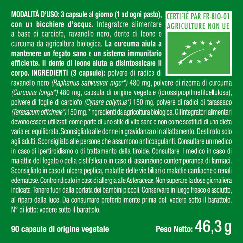 benefici e controindicazioni integratore detox intestino fegato e reni