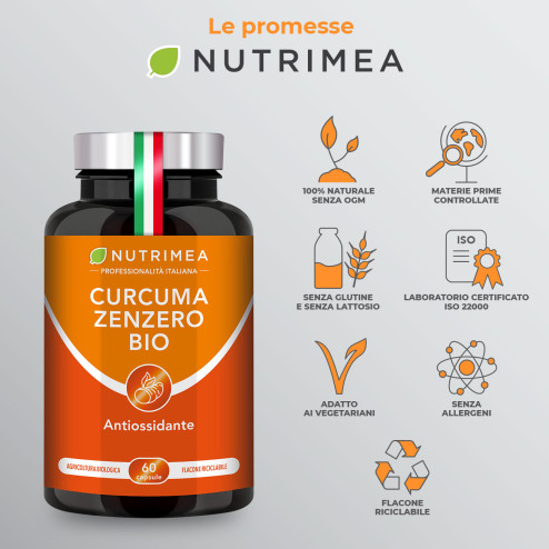 integratore alimentare zenzero e curcuma