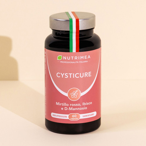 Integratore cistite con d-mannosio, ibisco e mirtillo rosso