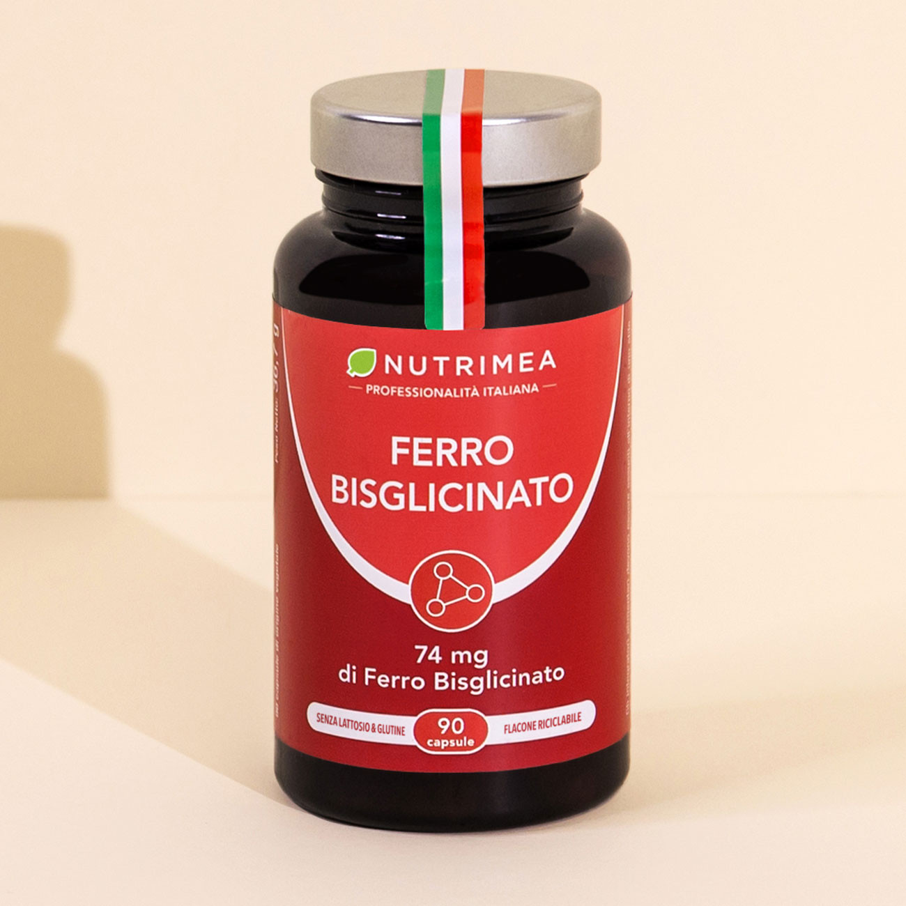 Integratore di Ferro Bisglicinato con Vitamina C