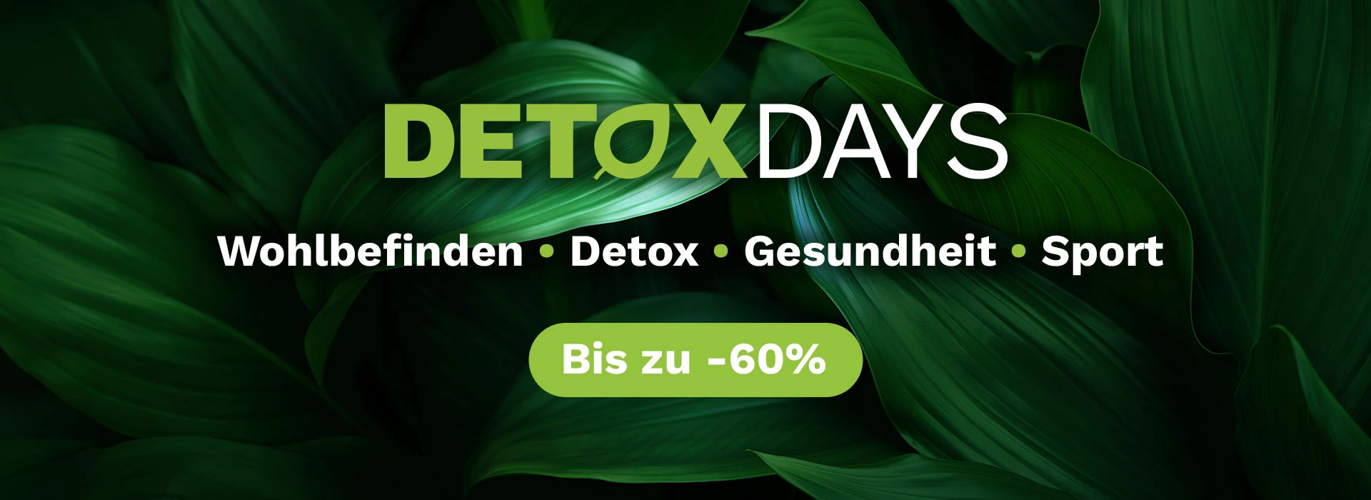 Detox Days, wohlbefinden detox gesundheit sport