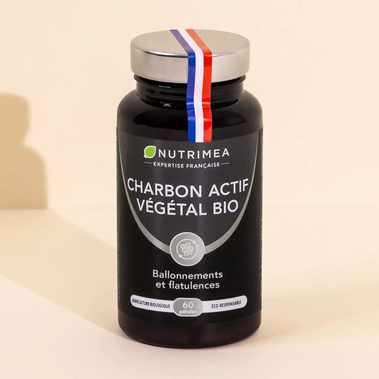 Charbon végétal actif bio - Ventre plat - Digestion - Gaz - BIOPTIMAL