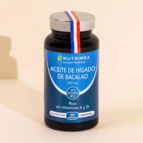 Compra Aceite de hígado de bacalao - Salud Óptima con Omega-3, Vitamina A y D