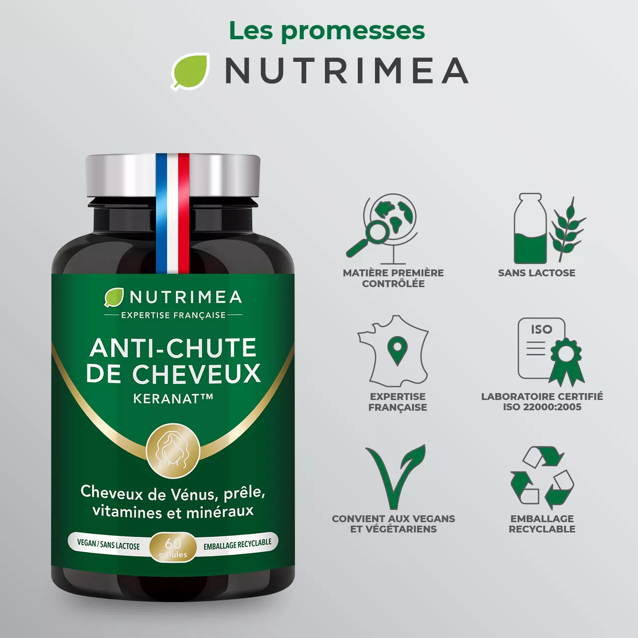 Anti chute de cheveux nutrimea