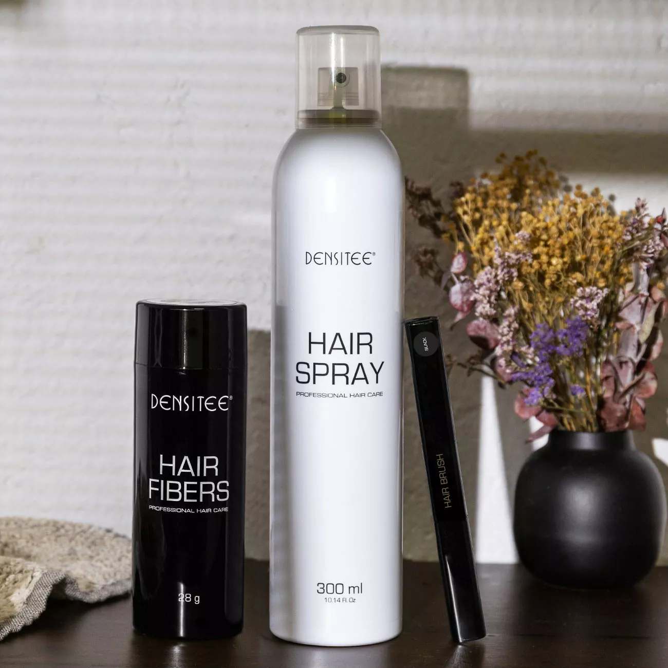 Verdichtend haarpoeder met setting spray