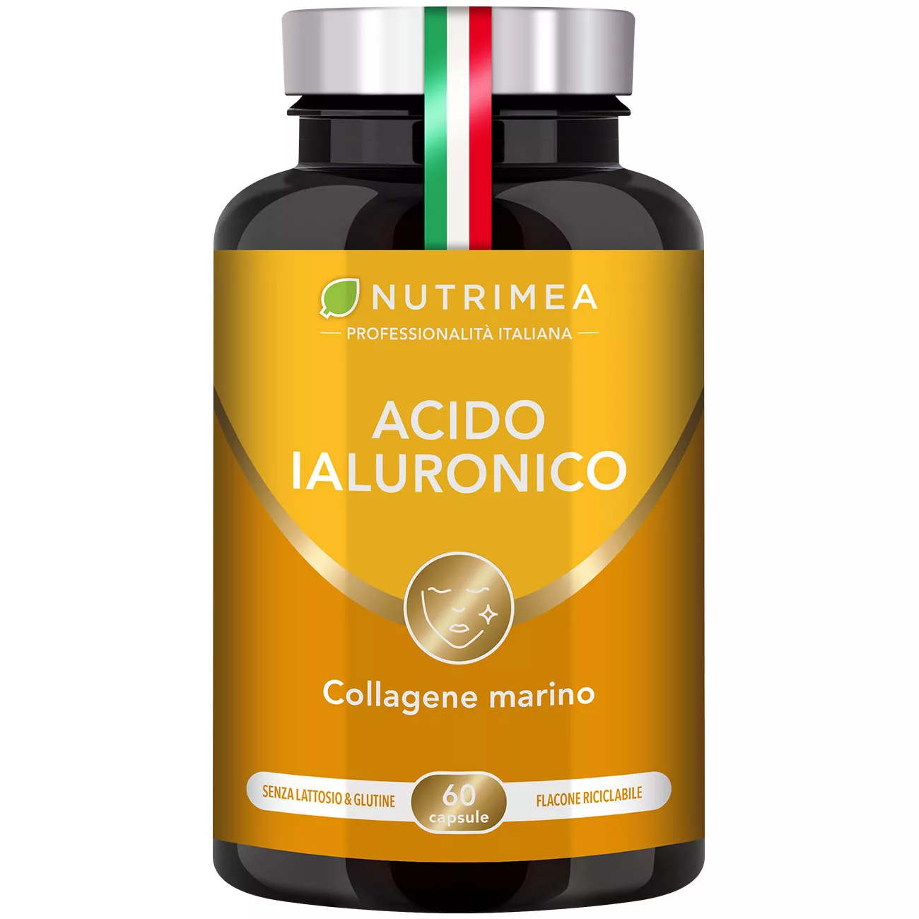 Integratore naturale acido ialuronico e collagene marino idrolizzato di Nutrimea