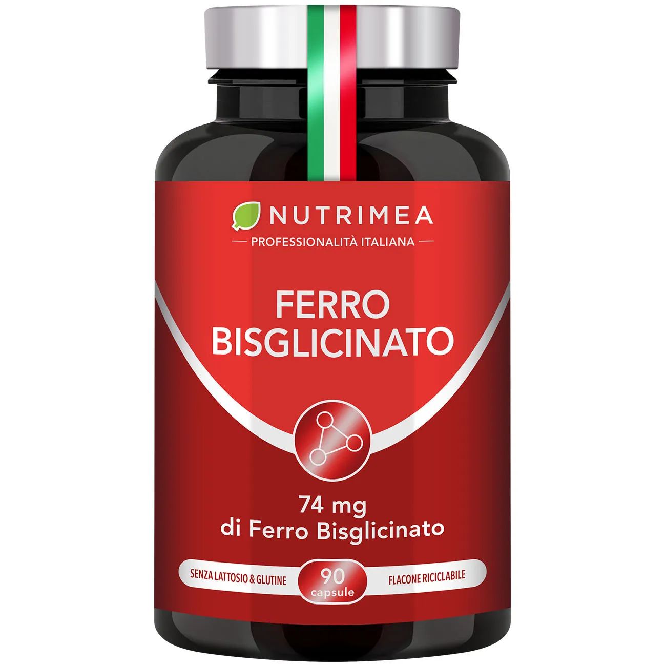 Integratore alimentare di Ferro Bisglicinato e Vitamina C contro affaticamento e stanchezza