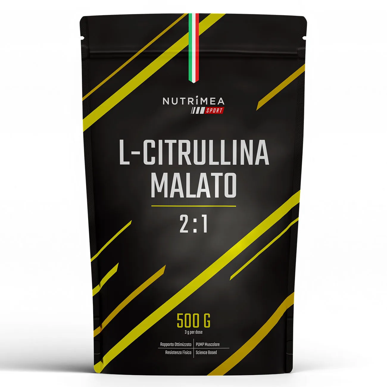 Integratore per sportivi a base di L-Citrullina Malato in polvere per pump muscolare e resistenza