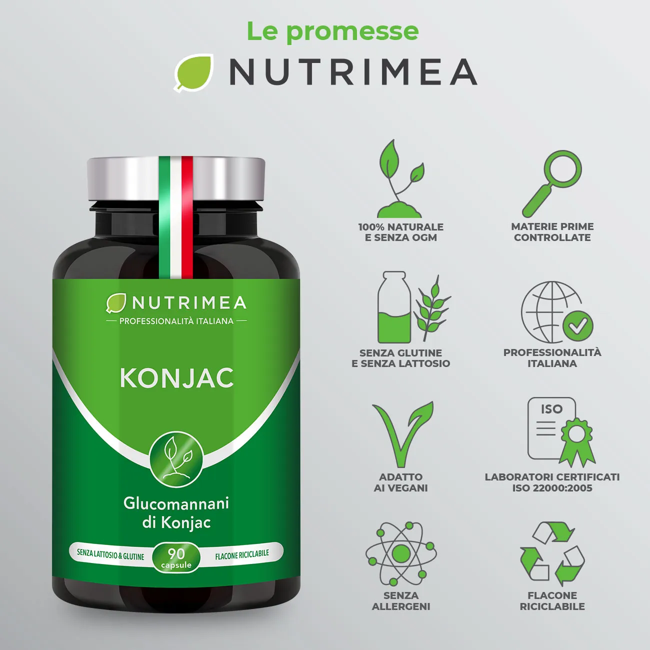 Glucomannano di Konjac come integratore per dimagrire