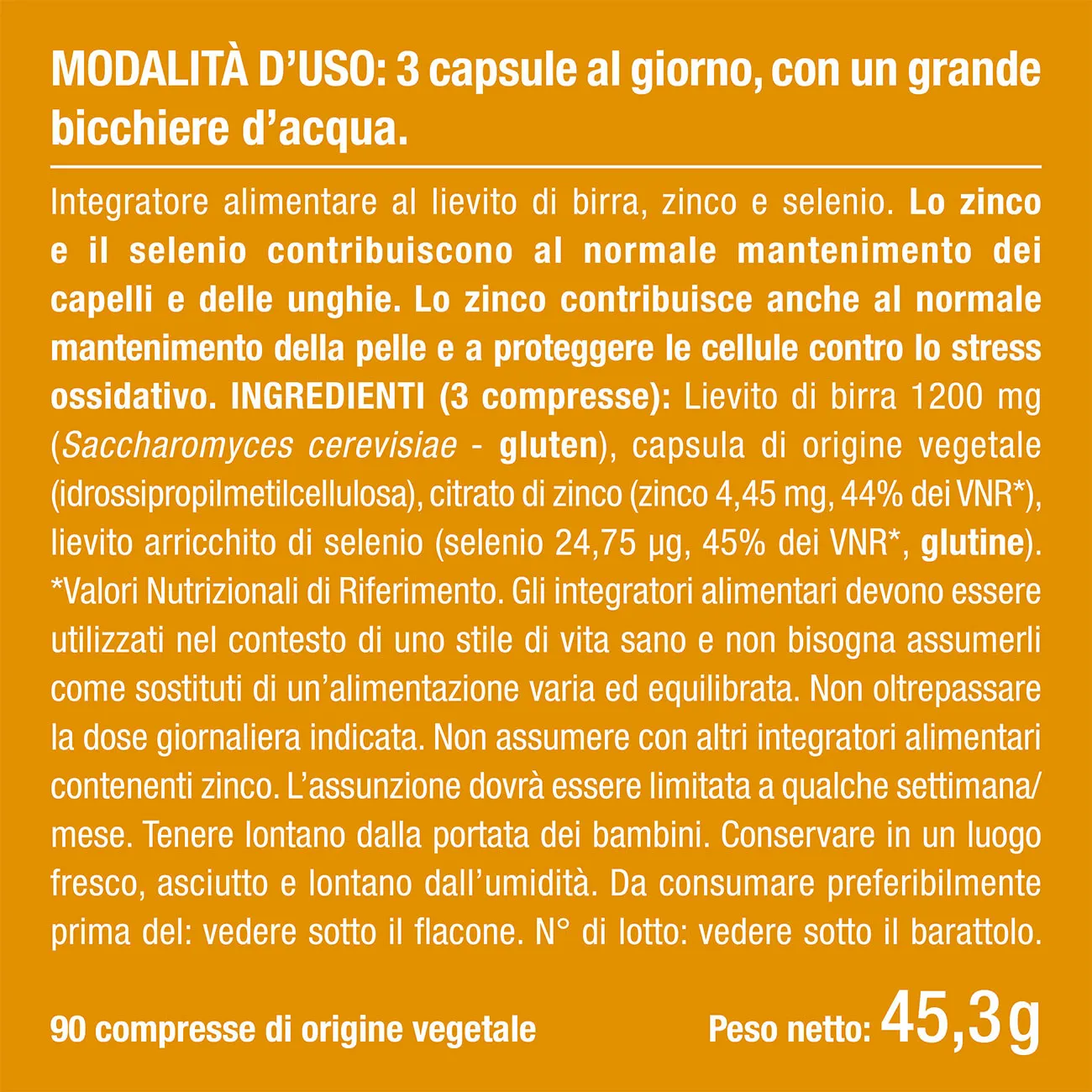 Benefici e controindicazioni dell'integratore alimentare in capsule lievito di birra