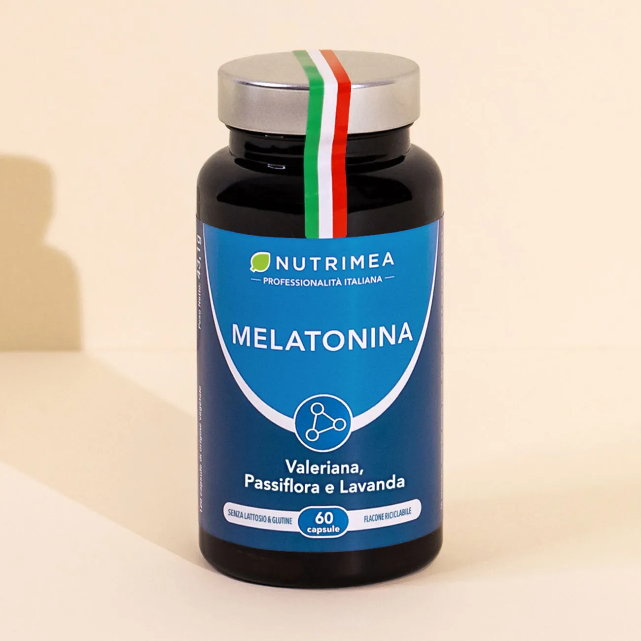 Integratore in capsule a base di melatonina per dormire