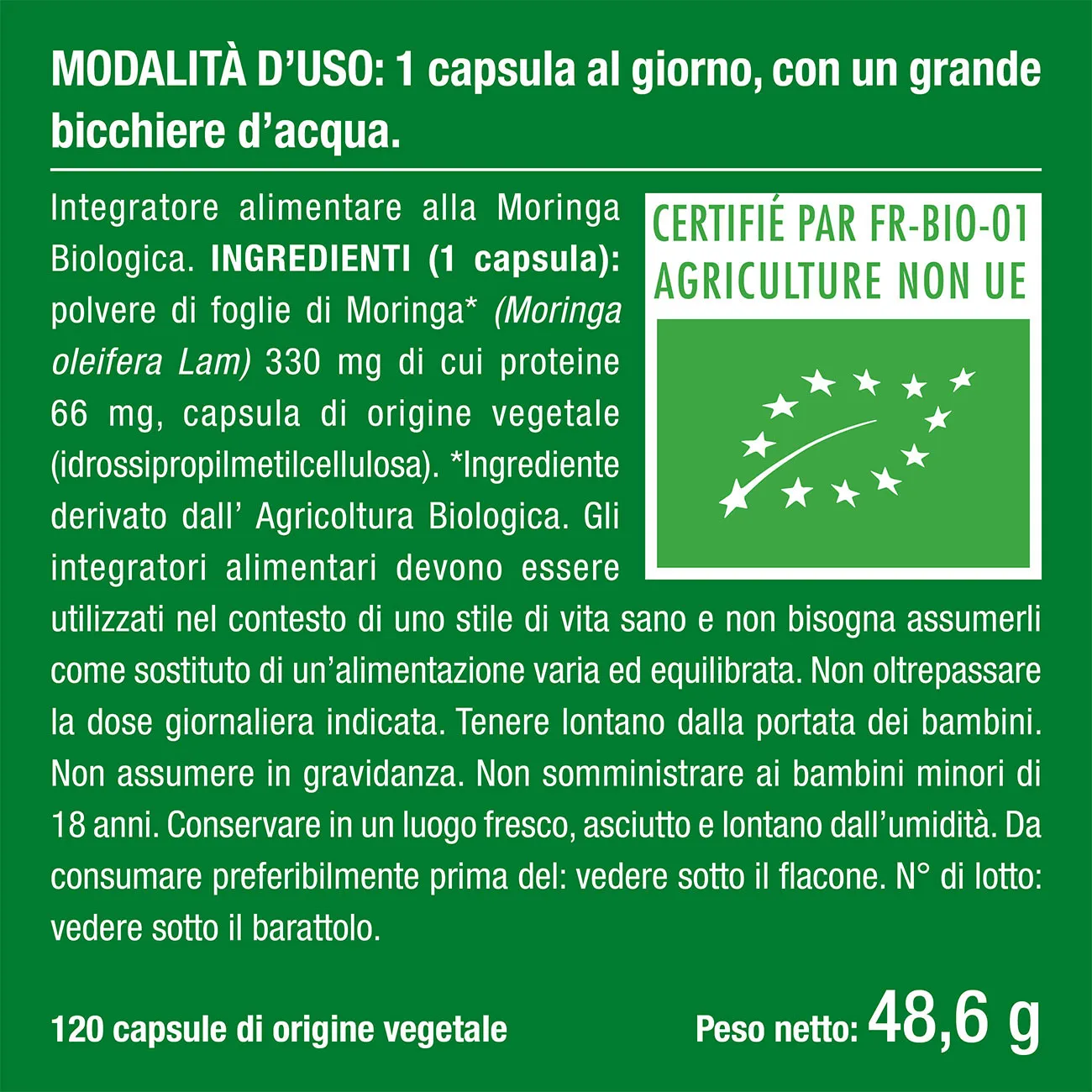 Benefici e controindicazioni della moringa